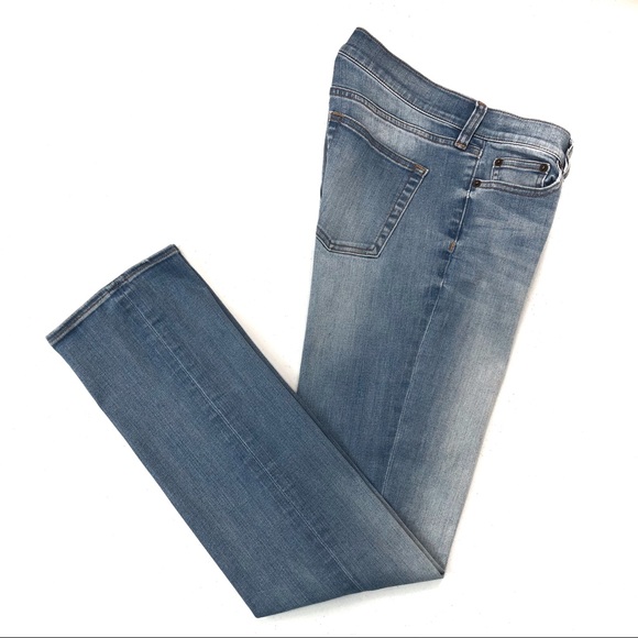 J. Crew Stretch Blue Jeans Denim Size 26 (#33) - Picture 2 of 8
